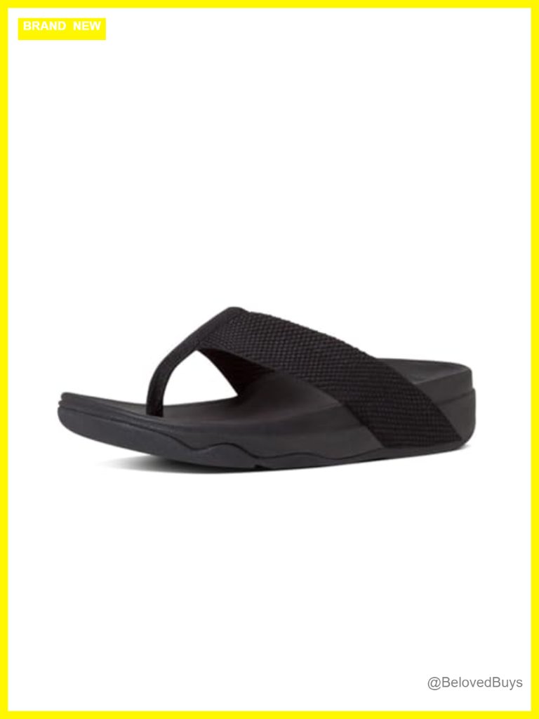 Webbing Strap Flip Flop Sandals With Slip-Resistant Sole
